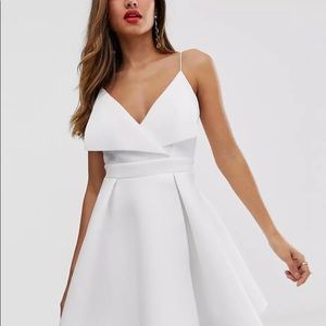 Brand New ASOS White Scuba Dress